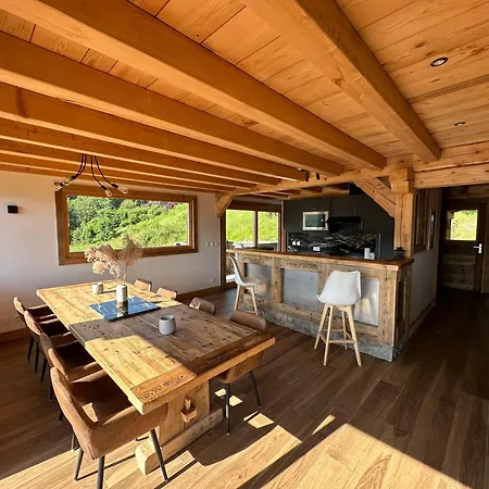 Daire Vue Mont Blanc Avec Jacuzzi Exterieur *