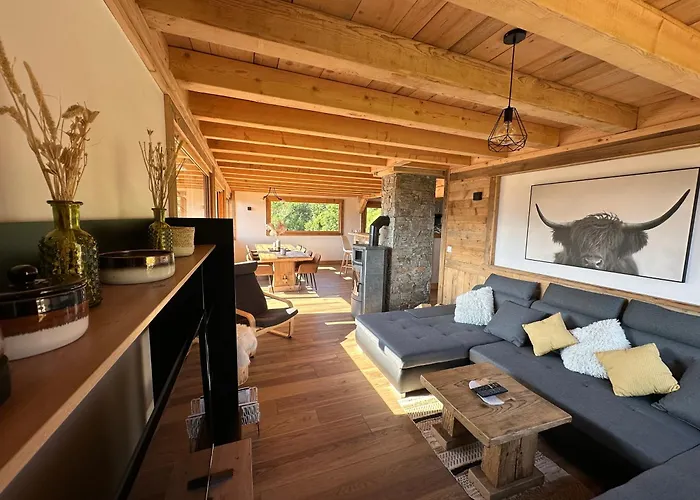 Vue Mont Blanc Avec Jacuzzi Exterieur *