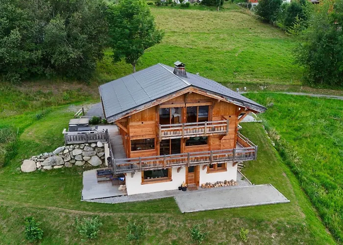 Vue Mont Blanc Avec Jacuzzi Exterieur
