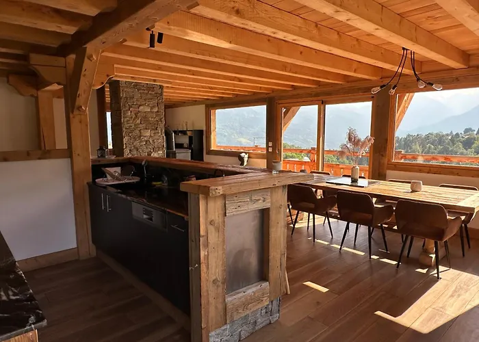 Vue Mont Blanc Avec Jacuzzi Exterieur Daire