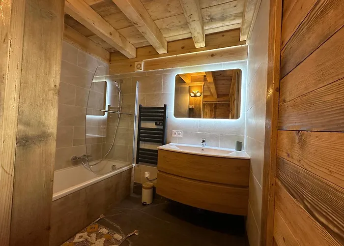 Daire Vue Mont Blanc Avec Jacuzzi Exterieur *