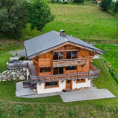 Vue Mont Blanc Avec Jacuzzi Exterieur