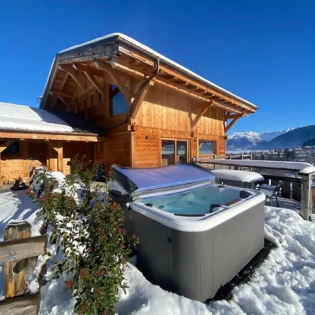 Vue Mont Blanc Avec Jacuzzi Exterieur Apartment *